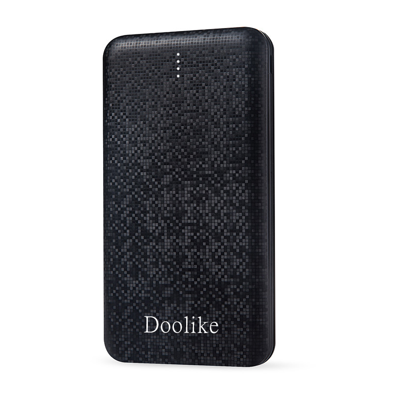 Фото Портативное зарядное устройство Doolike DL-PB15 Slim 14mm (10000mAh 2USB 2.1A) в магазине onecase.com.ua