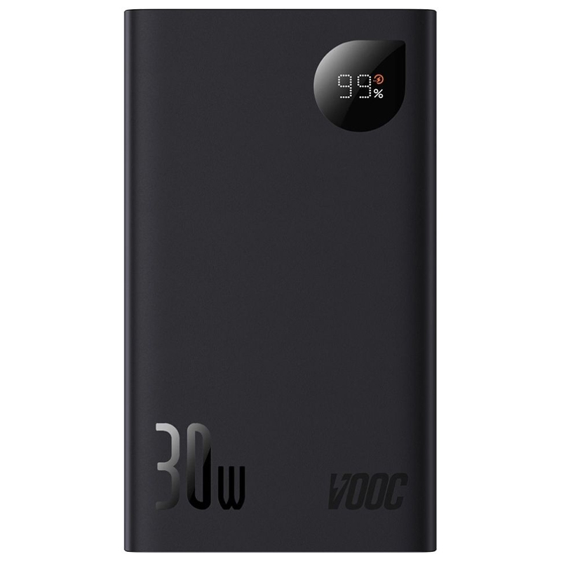 Портативное ЗУ Power Bank Baseus Adaman2 Digital Display 30W VOOС OS 20000 mAh (PPAD050101) (Black)