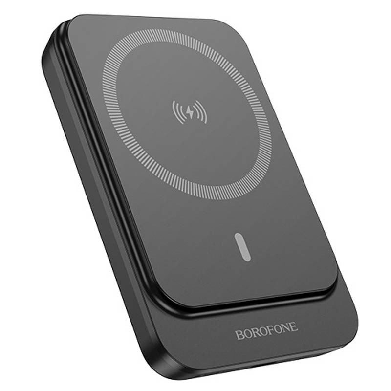 Портативное ЗУ Power Bank BOROFONE BJ63 Nimble PD20W с БЗУ 5000 mAh (Black)