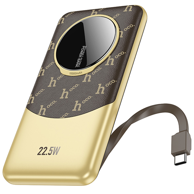 Портативное ЗУ Power Bank Hoco Q29 Nobility 22.5W+PD20W + Type-C 10000 mAh (Brown)