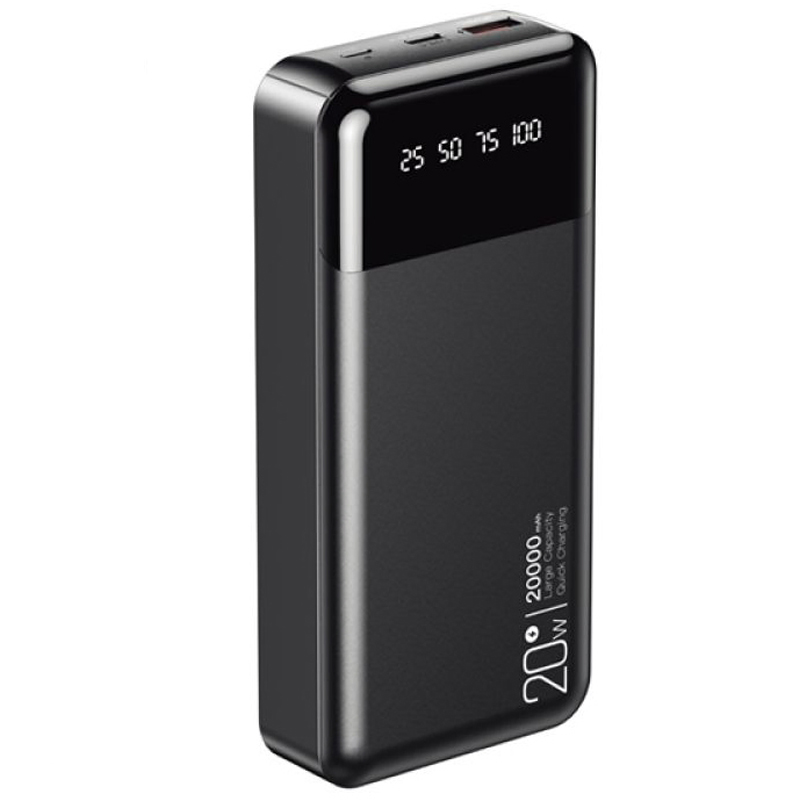 Портативное ЗУ Power Bank XO PR192 PD20W/QC18W 20000 mAh (Black)