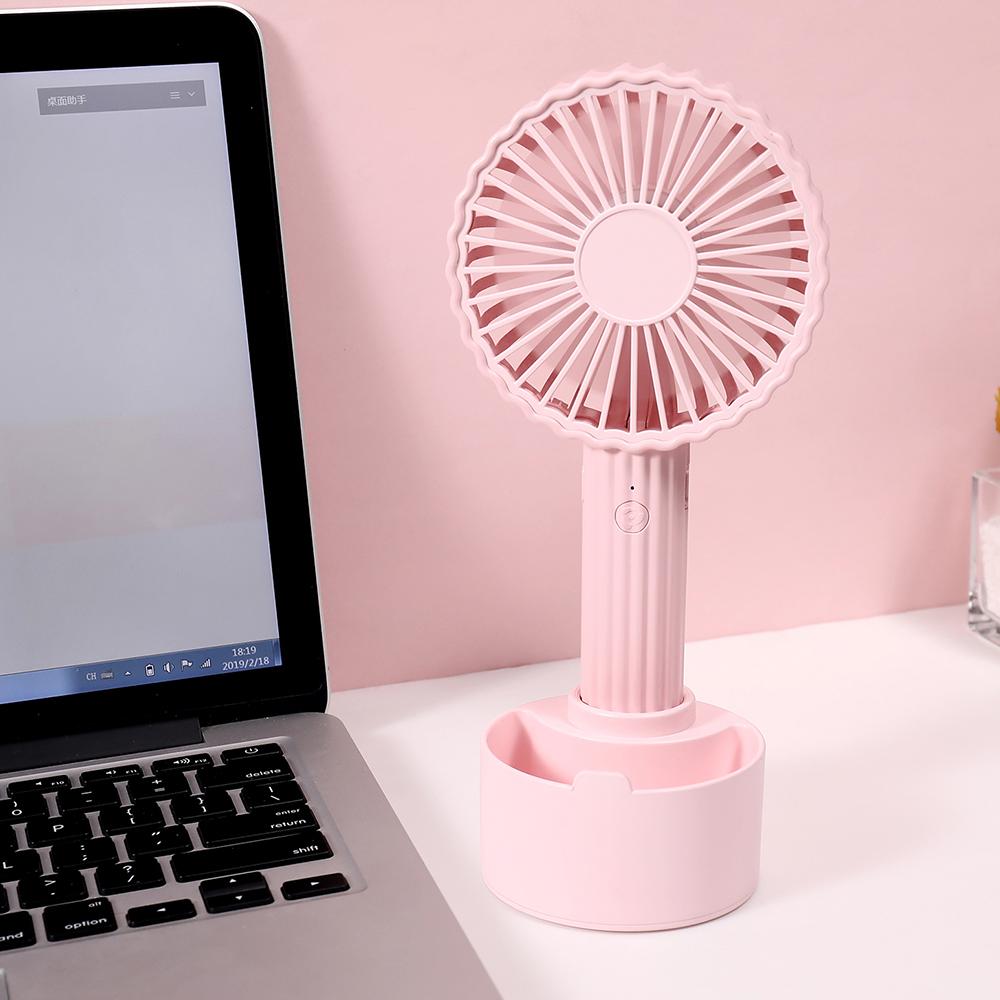 Портативный мини вентилятор Cactus X5 Розовый в магазине onecase.com.ua