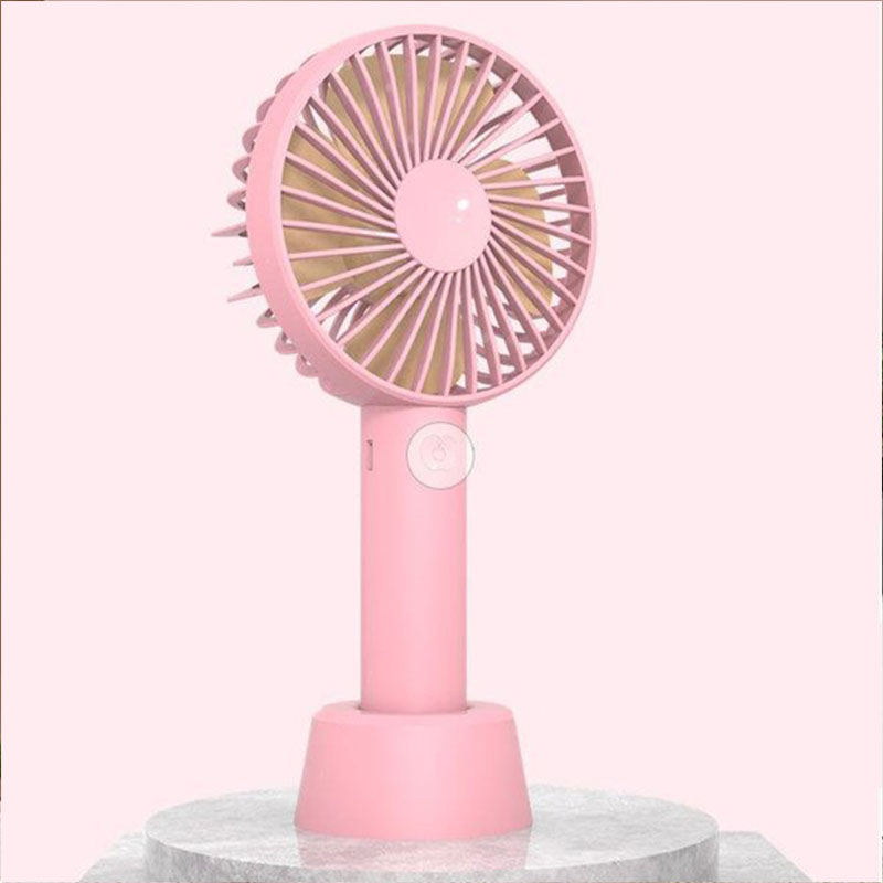 Портативный мини вентилятор Q5 Розовый в магазине onecase.com.ua