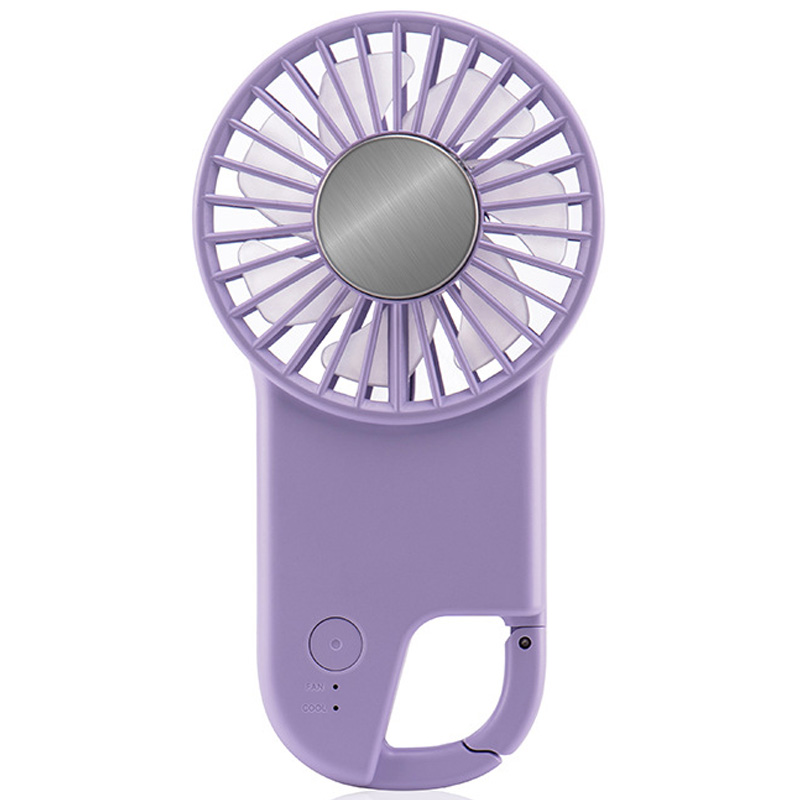 Портативный вентилятор SQT-BF2 с карабином 1800mAh (Purple)