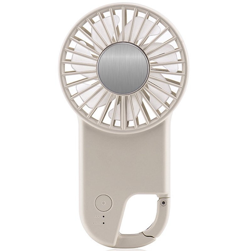 Портативный вентилятор SQT-BF2 с карабином 1800mAh (White)