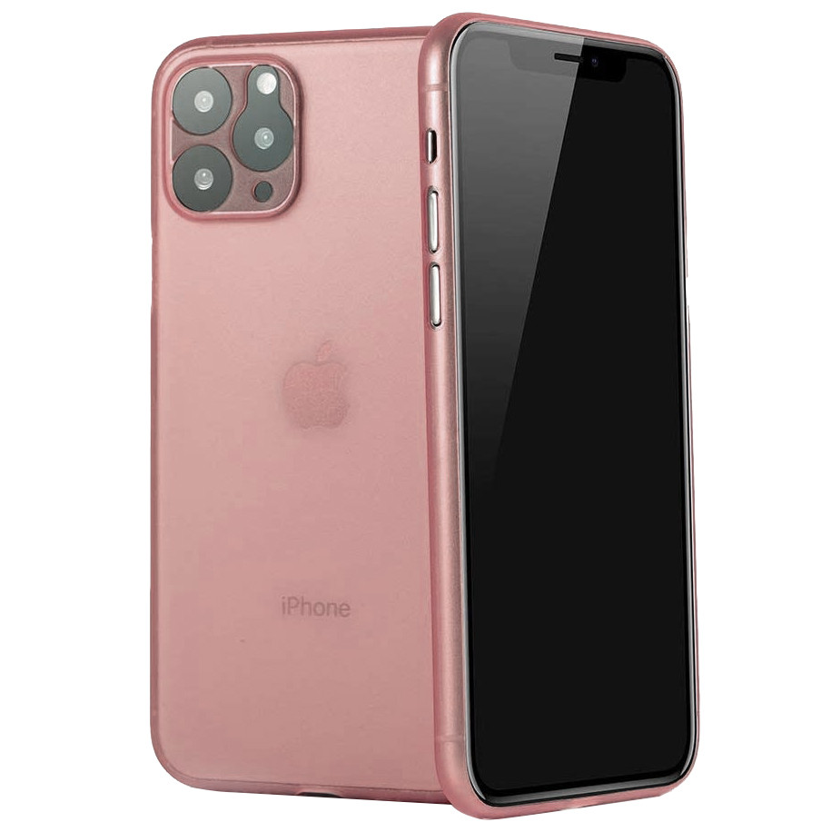 PP накладка LikGus Ultrathin 0,3 mm для Apple iPhone 11 Pro Max (6.5") (Рожевий)