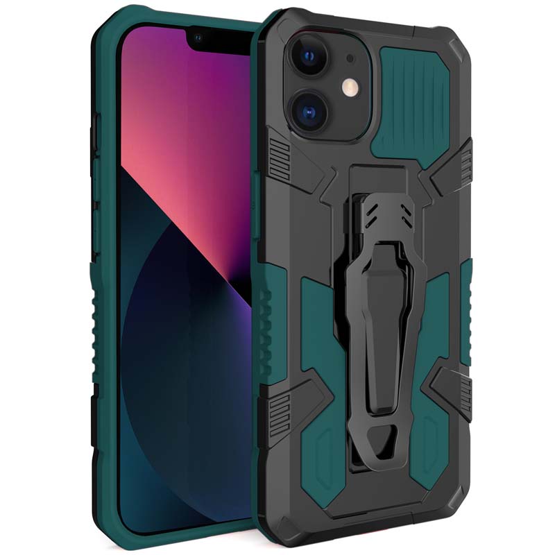 Протиударний чохол Defender Clip для Apple iPhone 11 (6.1") (Green)