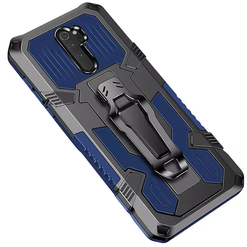 Противоударный чехол Defender Clip для Xiaomi Redmi 9 (Blue)