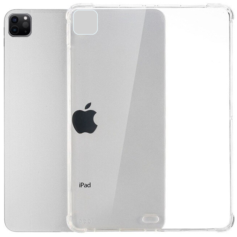 TPU чехол Epic Ease Color с усиленными углами для Apple iPad Pro 12.9" (2020-2022) (Прозрачный)