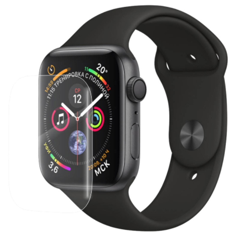 Защитное стекло King Fire 3D UV для Apple watch 42mm (Прозрачный)