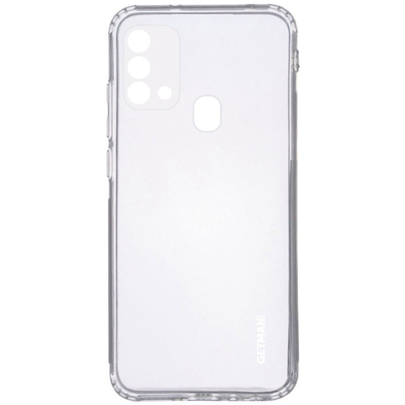 TPU чохол GETMAN Clear 1,0 mm для для Samsung Galaxy M21s (Безбарвний (прозорий))