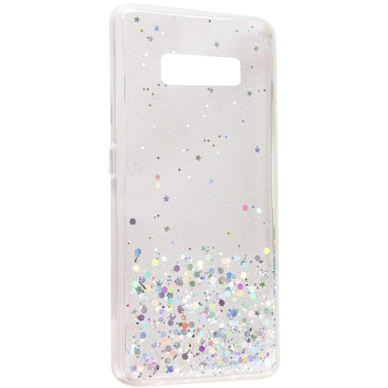 TPU чохол Star Glitter для Samsung Galaxy S8+ (G955) (Прозорий)
