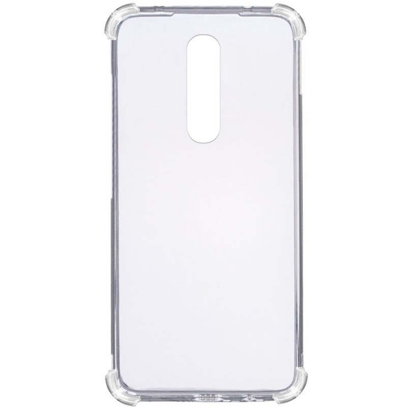 TPU чехол GETMAN Ease logo усиленные углы для OnePlus 8 (Бесцветный (прозрачный))