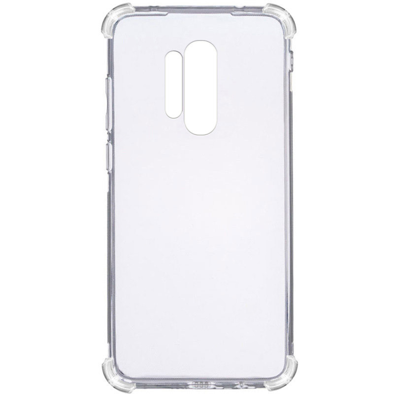 TPU чехол GETMAN Ease logo усиленные углы для OnePlus 8 Pro (Бесцветный (прозрачный))