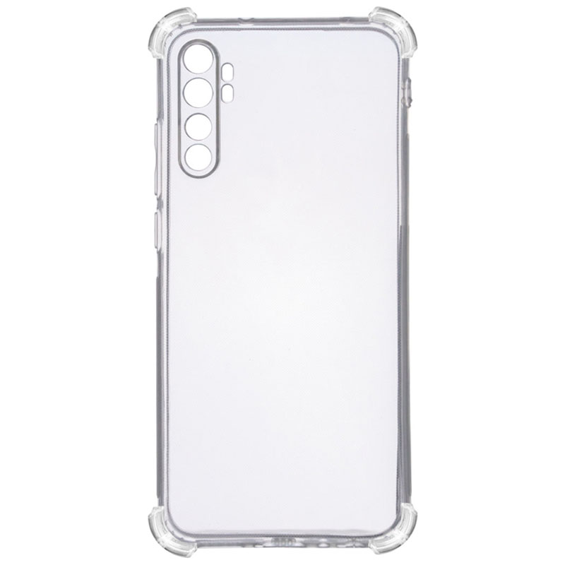 TPU чехол GETMAN Ease logo усиленные углы для Xiaomi Mi Note 10 Lite (Бесцветный (прозрачный))