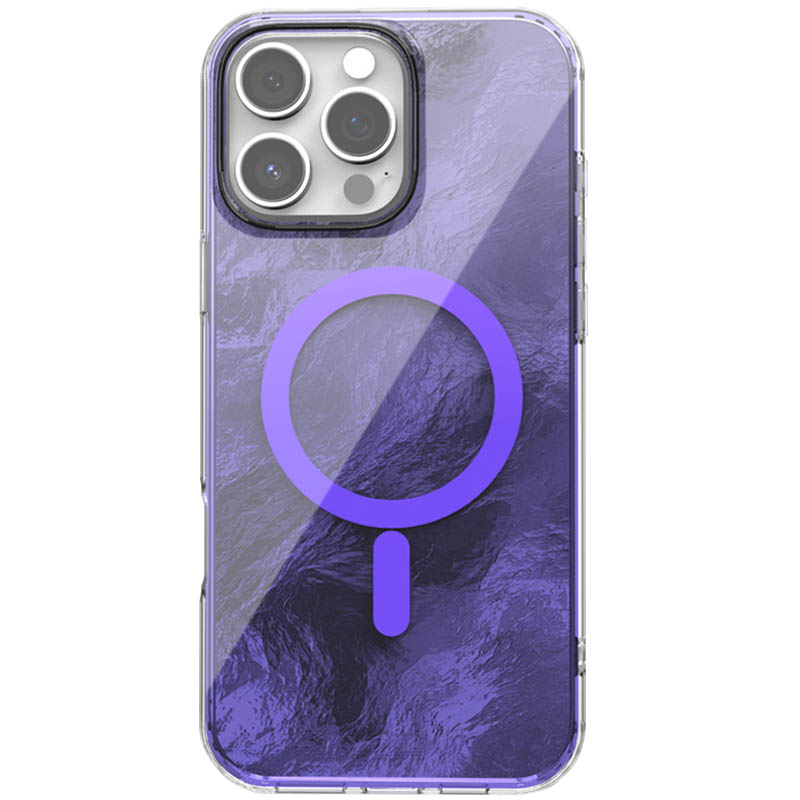 Чехол TPU Shiny Mountain (MagFit) для Apple iPhone 17 Air (6.6") (Purple)
