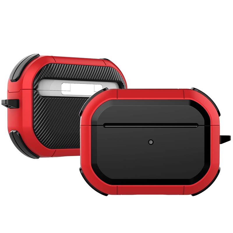 Футляр противоударный Black ed. для наушников Airpods Pro (Red)