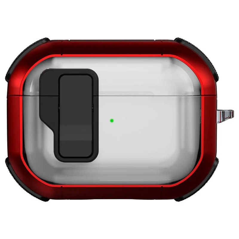 Футляр протиударний Locking Button для Футляры для AirPods (Red)