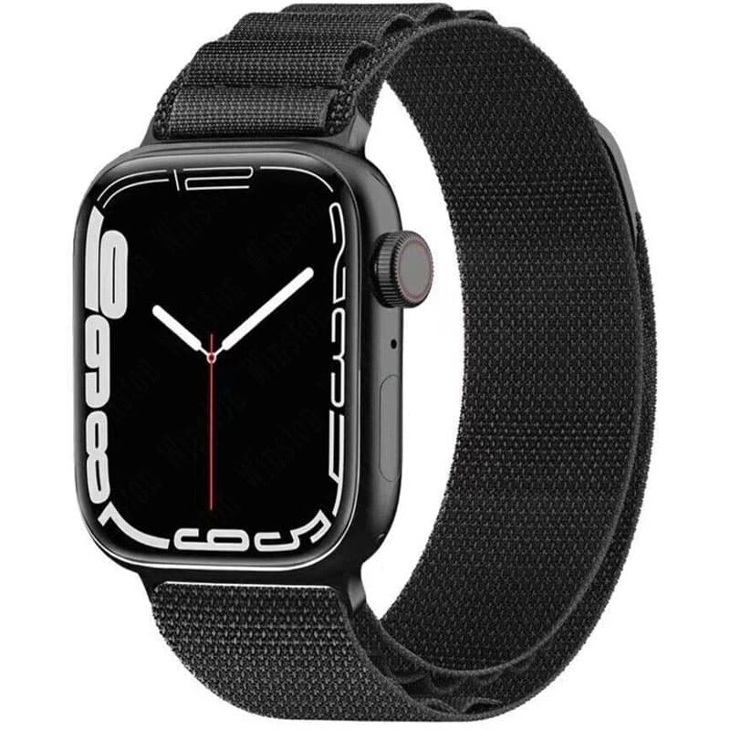 Ремешок Alpine Loop для Apple Watch 42/44/45/46/49mm (m/l) (Черный / Black)