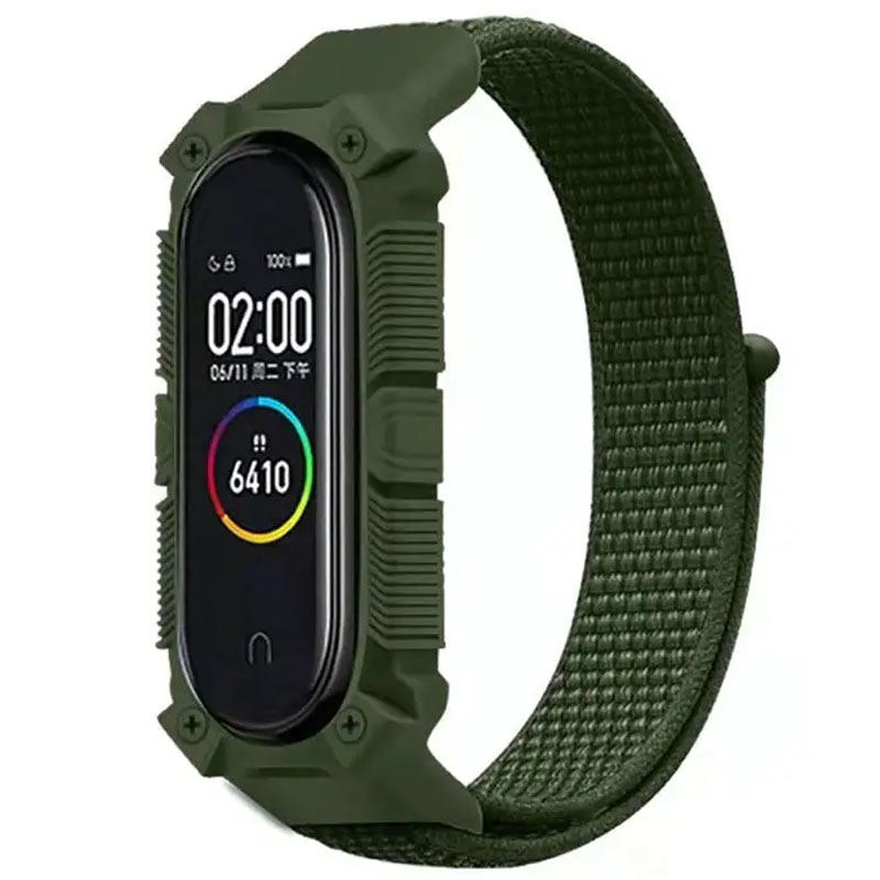 Ремінець Armor для Xiaomi Mi Band 5 / 6 (Khaki)