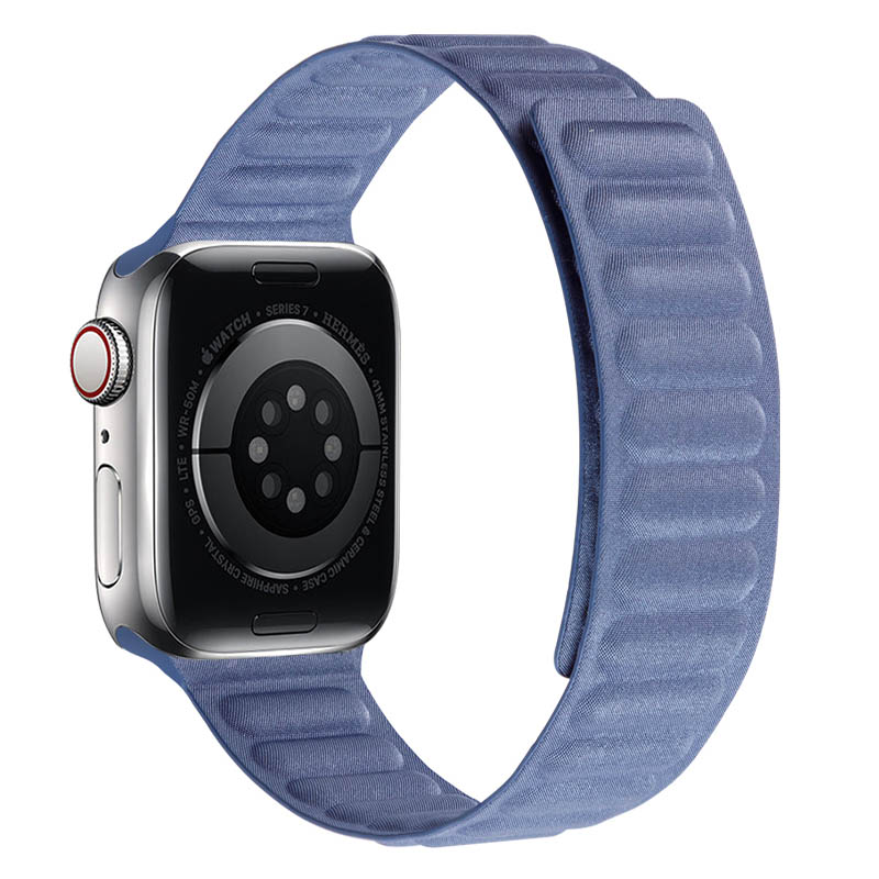 Ремінець FineWoven (AAA) для для Apple Watch (Cerulean blue)