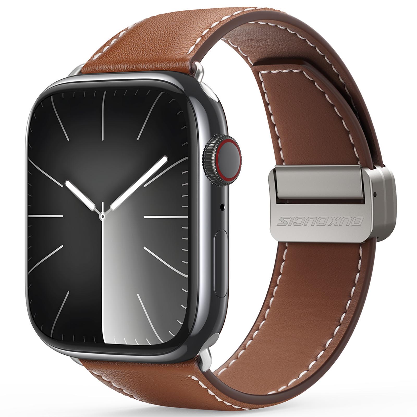 Ремінець Dux Ducis Genuine Leather для Apple Watch 38/40/41/42mm(ser.10) (Brown)