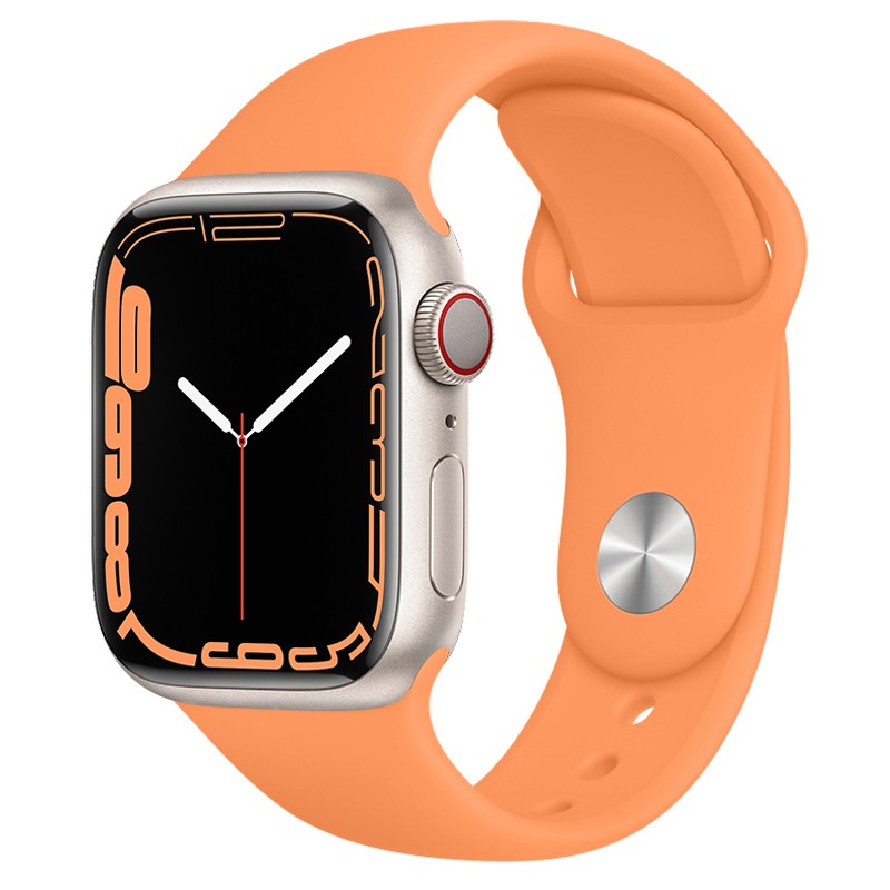 Ремінець Hoco WA01 Flexible series Apple watch (38/40/41mm) (Calendula)