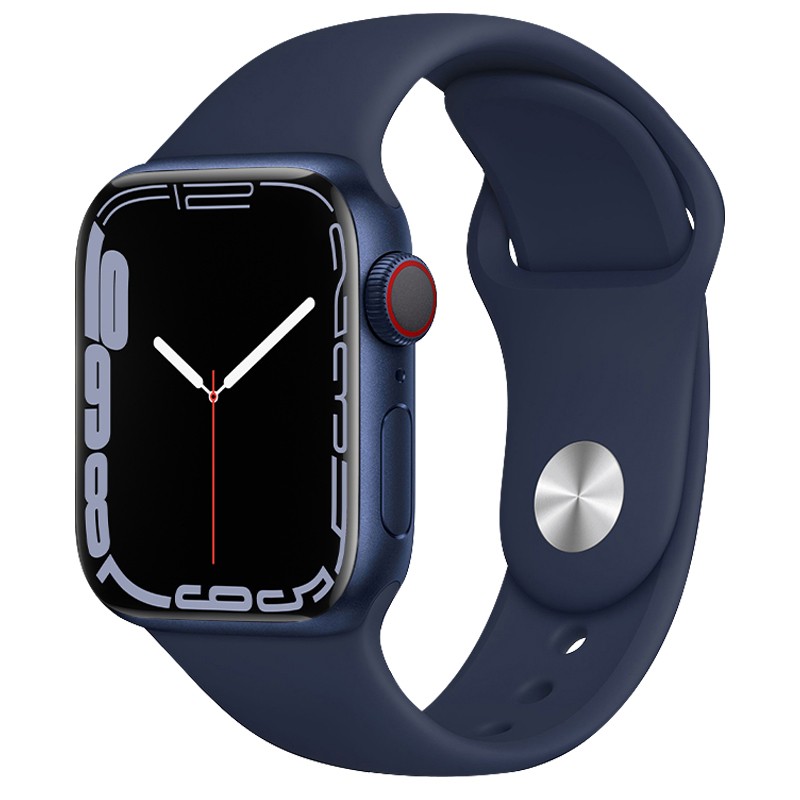 Ремешок Hoco WA01 Flexible series Apple watch (42/44/45/49mm) (Deep Blue)