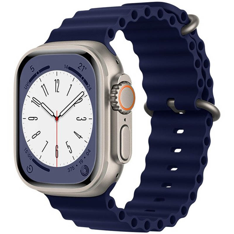 Ремешок Hoco WA12 Original series Apple watch (38/40/41mm) (Evening Blue)