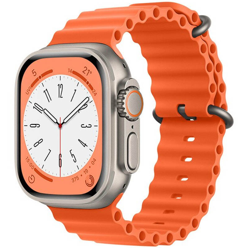 Ремешок Hoco WA12 Original series Apple watch (38/40/41mm) (Orange)