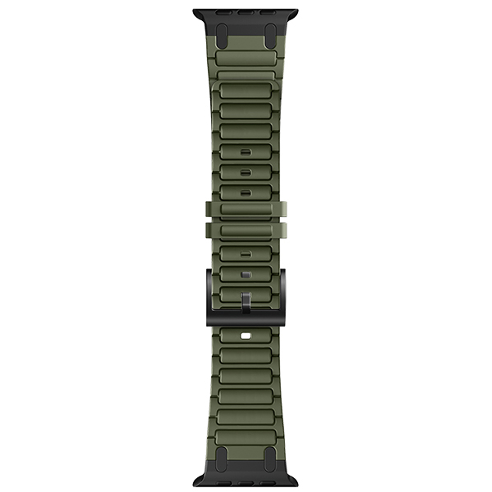 Ремешок Hoco WA35 Emir series thickened silicone strap для Apple watch 44/45/46/49mm (Army Green)
