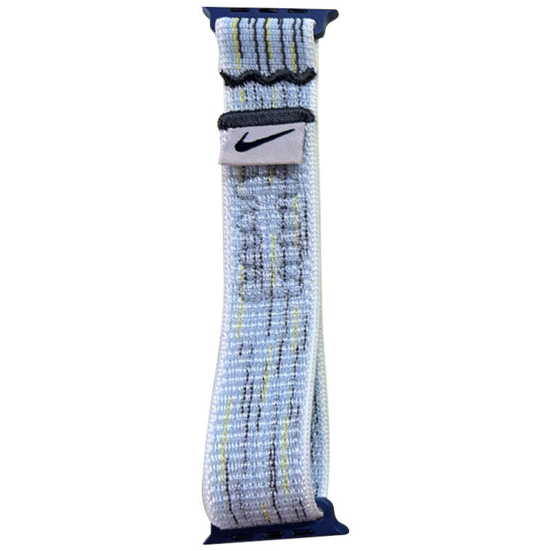 Ремешок Nike Sport Loop для Apple Watch 38/40/41/42mm(ser.10) (Grey / Blue)