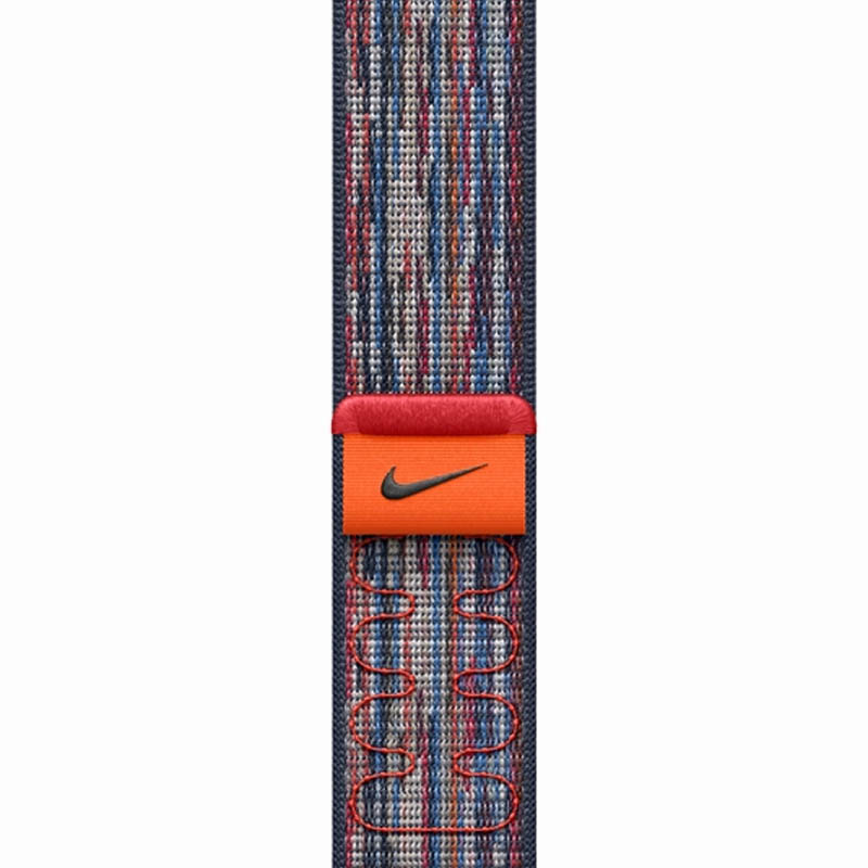 Ремешок Nike Sport Loop для Apple Watch 42(ser.1-3)/44/45/46/49mm (Blue / Red)