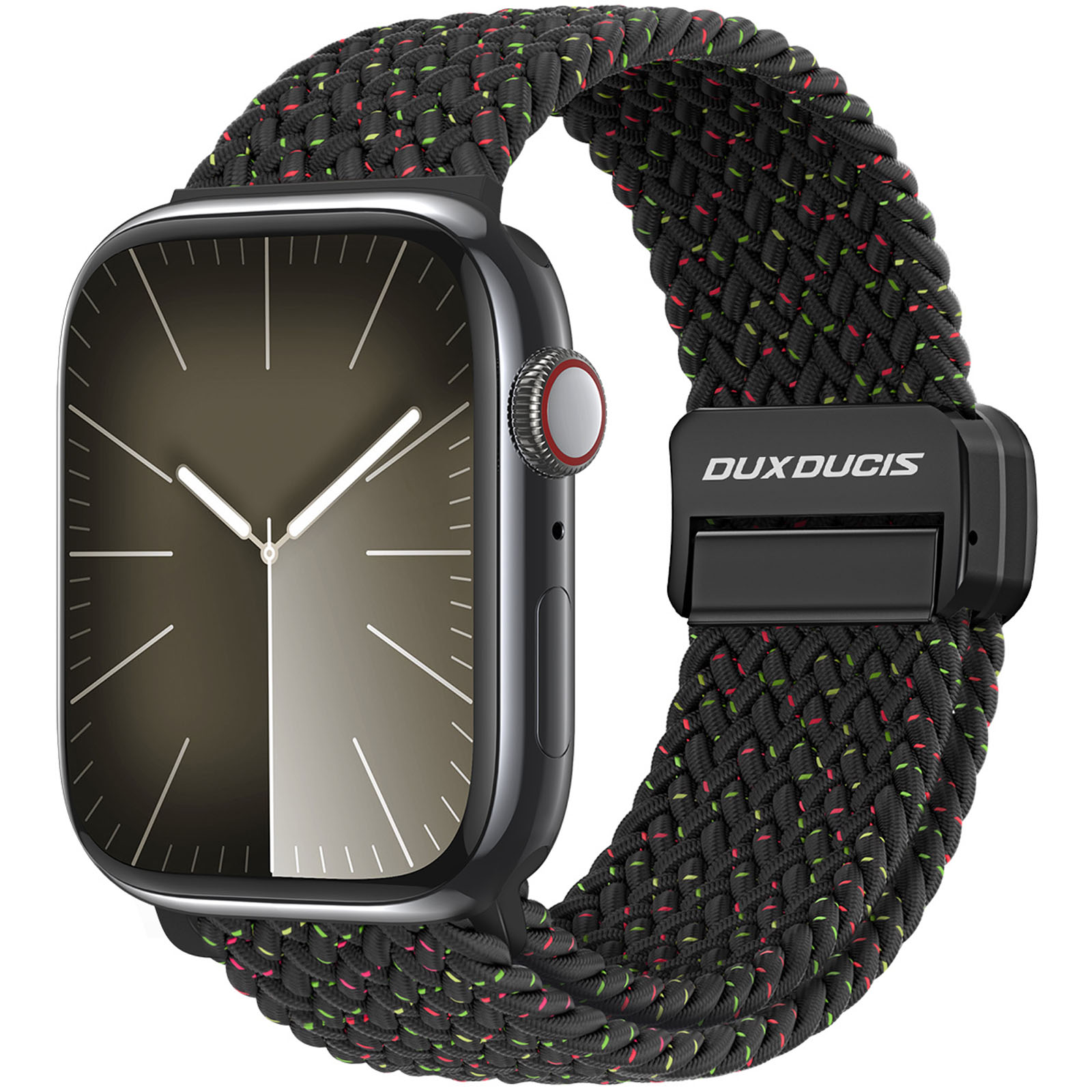 Ремешок Dux Ducis Nylon Woven для Apple Watch 38/40/41/42mm(ser.10) (Black Unity)