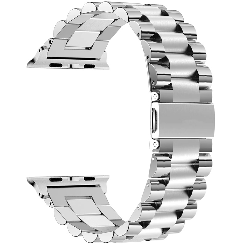 Ремешок Steel Elegance для Apple Watch 38/40/41/42mm(ser.10) (Silver)