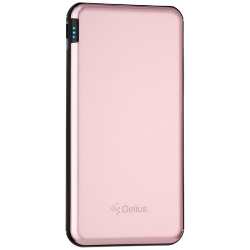 Портативное зарядное устройство Gelius Pro UltraThinSteel GP-PB10-210 10000mAh (Розовый)