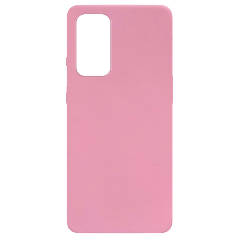 Силиконовый чехол Candy для OnePlus 9 (Розовый)