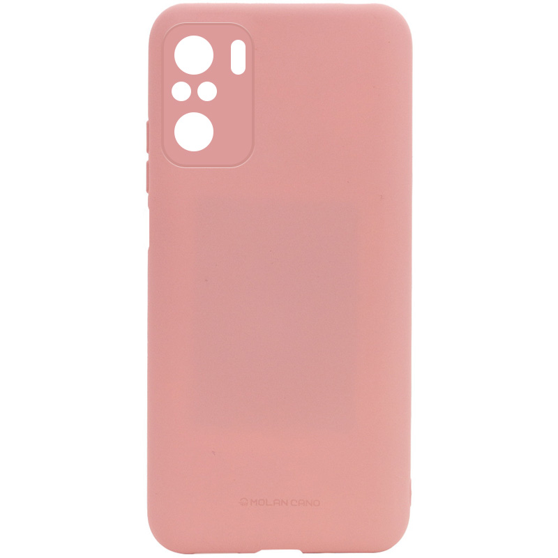 TPU чехол Molan Cano Smooth для Xiaomi Redmi K40 / K40 Pro / K40 Pro+ / Poco F3 / Mi 11i (Розовый)