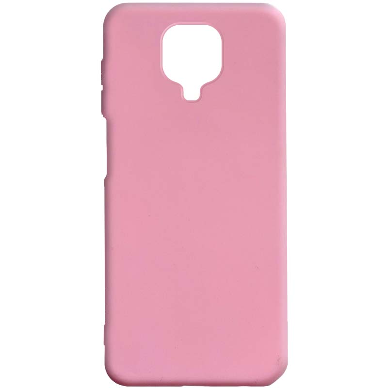 Силиконовый чехол Candy для Xiaomi Redmi Note 9s (Розовый)