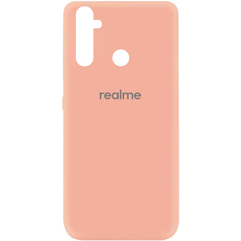 Чехол Silicone Cover My Color Full Protective (A) для Realme C3 / 5i (Розовый / Flamingo)