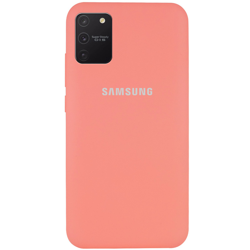 Чехол Silicone Cover Full Protective (AA) для Samsung Galaxy S10 Lite (Розовый / Peach)