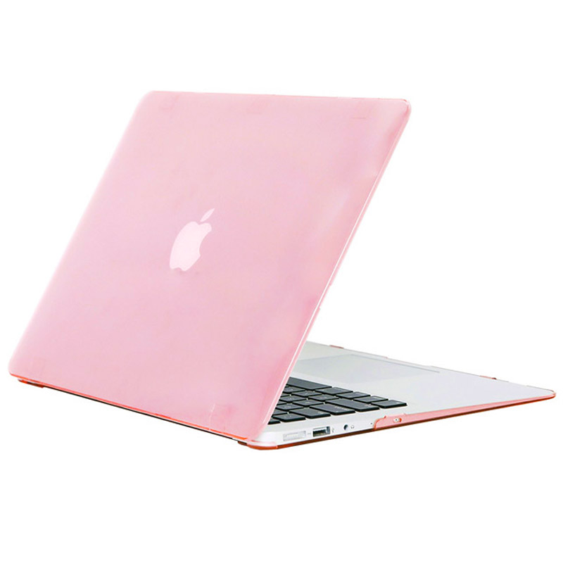 Чехол-накладка Matte Shell для Apple MacBook Pro touch bar 15 (2016/18) (A1707 / A1990) (Розовый / Pink)
