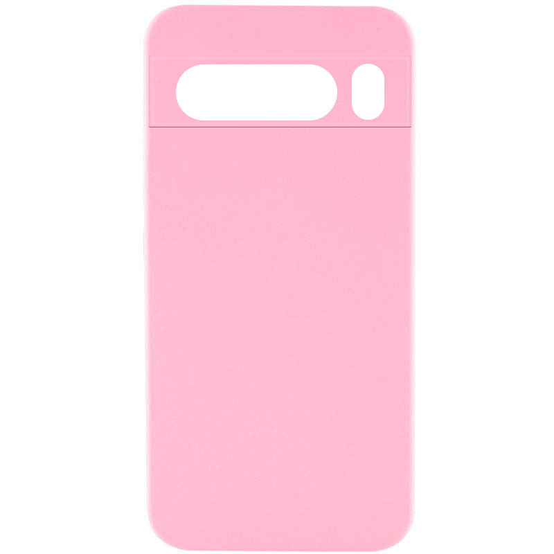 Чехол Silicone Cover Lakshmi Full Camera (AA) для Google Pixel 8 Pro (Розовый / Pink)