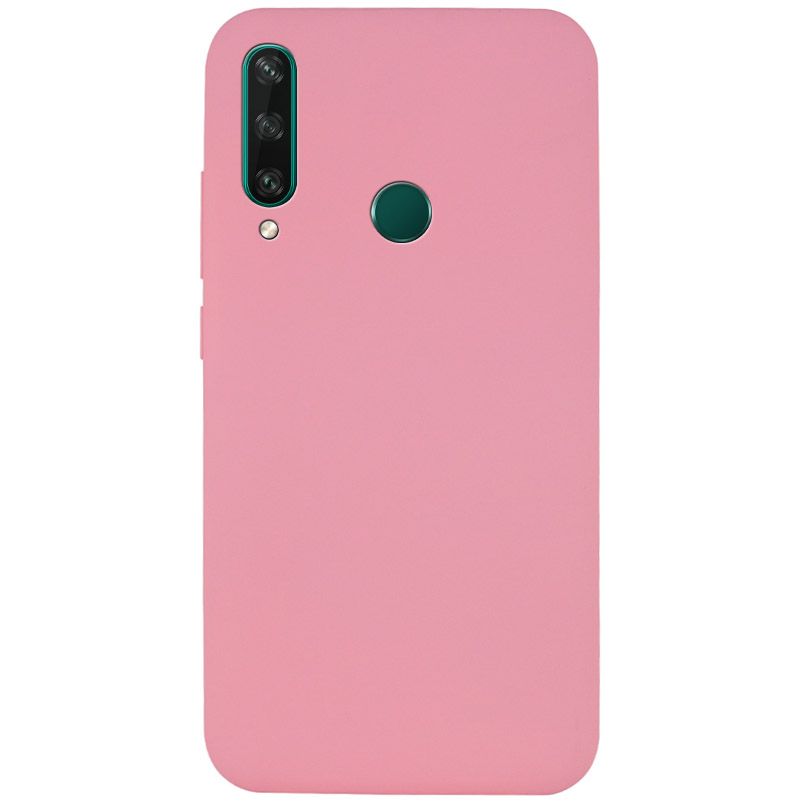 Чехол Silicone Cover Full without Logo (A) для Huawei Y6p (Розовый / Pink)