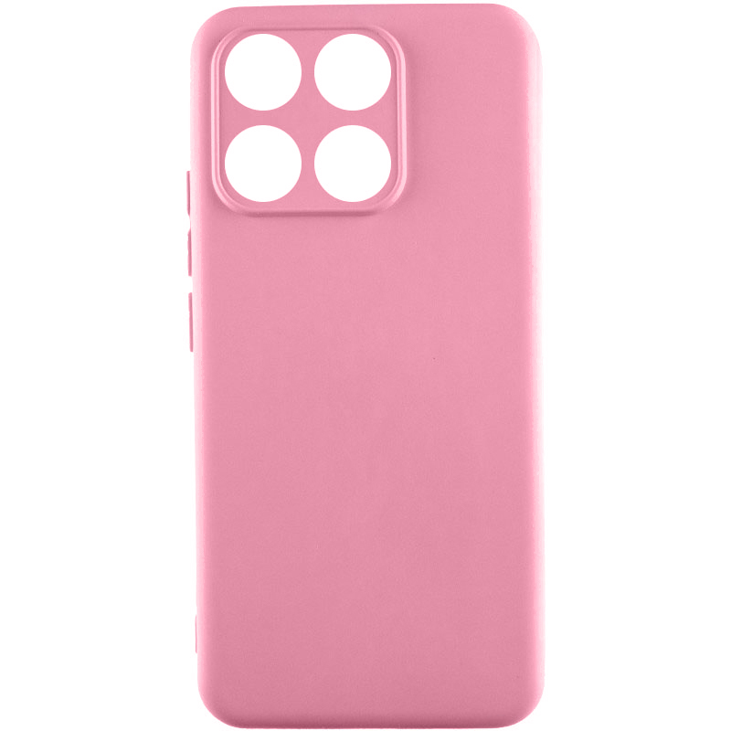 Чехол Silicone Cover Lakshmi Full Camera (AA) для Xiaomi 14 (Розовый / Pink)