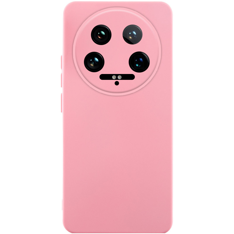Чохол Silicone Cover Lakshmi Full Camera (AA) для Xiaomi 14 Ultra (Рожевий / Pink)