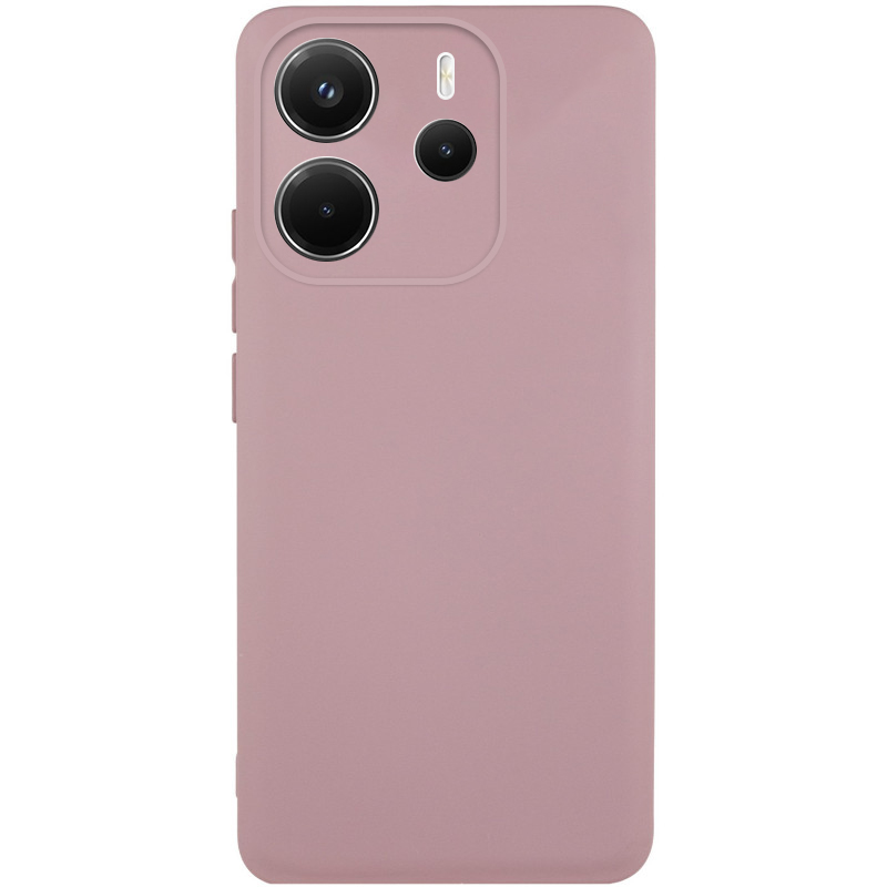 Чехол Silicone Cover Lakshmi Full Camera (AAA) для Xiaomi Redmi Note 14 4G (Europe version) (Розовый / Pink Sand)