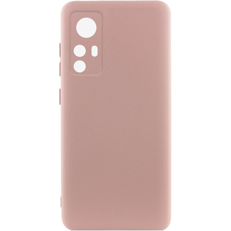 Чехол Silicone Cover Lakshmi Full Camera (AA) для Xiaomi 12T / 12T Pro (Розовый / Pink Sand)