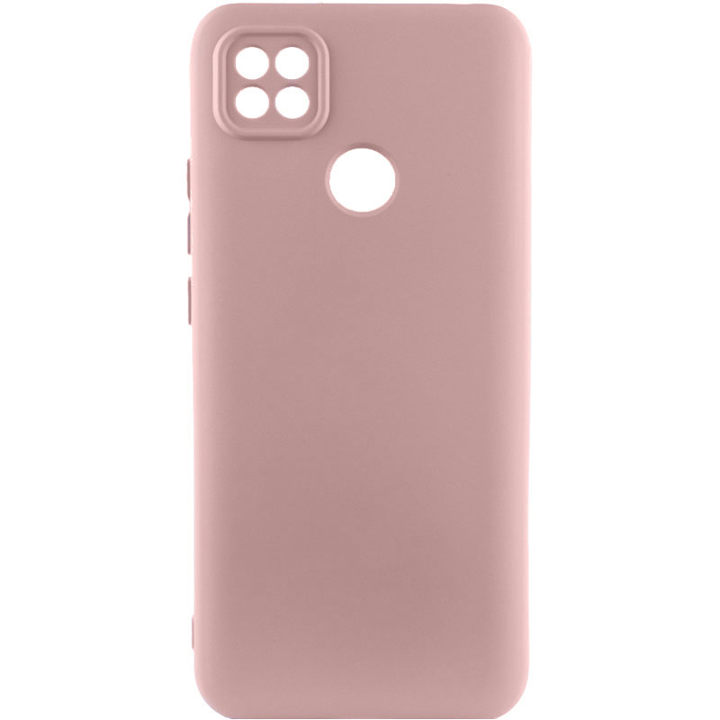 Чохол Silicone Cover Lakshmi Full Camera (AAA) для Xiaomi Redmi 10A (Рожевий / Pink Sand)