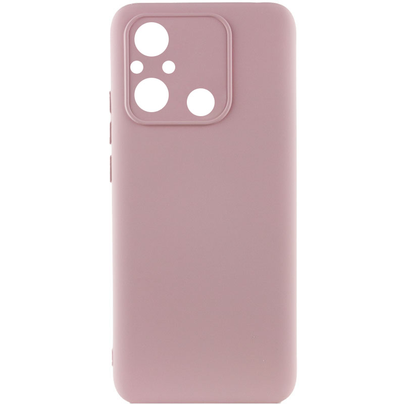 Чехол Silicone Cover Lakshmi Full Camera (AA) для Xiaomi Redmi 12C / Poco C55 (Розовый / Pink Sand)